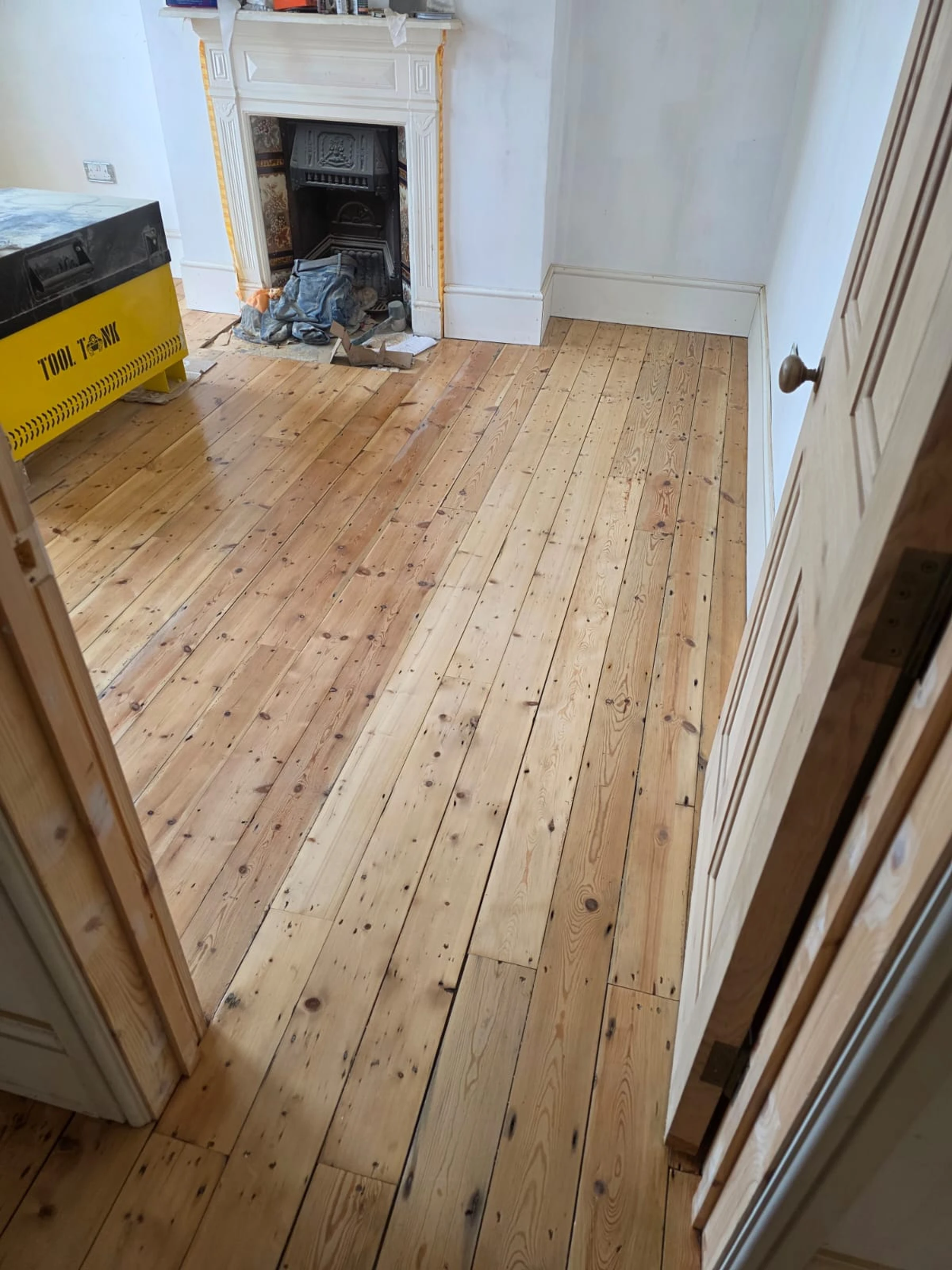 Original boards ready for restoration